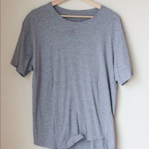 BRONXTON GREY SHORT SLEEVE TEE LARGE